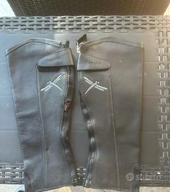 Ghette da equitazione in pelle nere