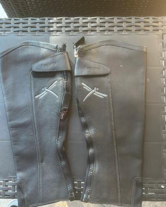 Ghette da equitazione in pelle nere