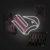 insegna luminosa led Palermo calcio