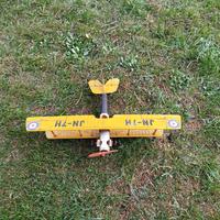 aereo vintage  in metallo curis "Jenny"