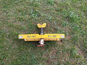 aereo vintage  in metallo curis "Jenny"