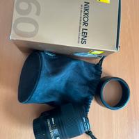 Nikkor af-s micro  60mm f2.8G ED