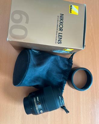 Nikkor af-s micro  60mm f2.8G ED