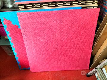 Seconda scelta Tatami in EVA spessore2,5cm ros.blu