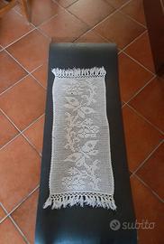 Coppia Runner da tavolo uncinetto cotone