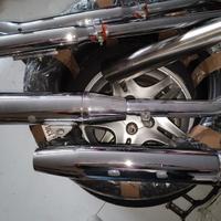 Yamaha xvs 650 drag star scarichi marmitte 