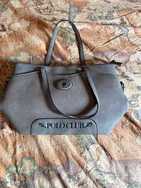 Borsa Donna Polo Club a Tracolla e Manici