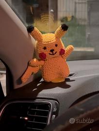 Mini Peluche Pokemon Pikachu fatto a mano cotone