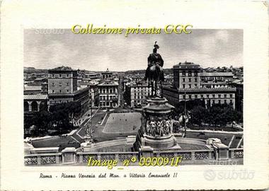 Cartolina n.91 - Roma piazza Venezia dal monumento