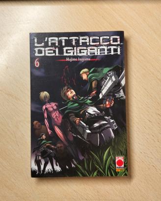 manga Attack on Titan di Hajime Isayama 6