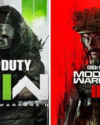 MWII e MWIII per PlayStation 5 NUOVI