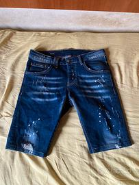 Jeans Corti Philipp Plein Uomo