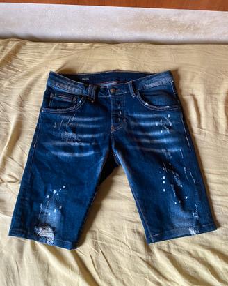 Jeans Corti Philipp Plein Uomo