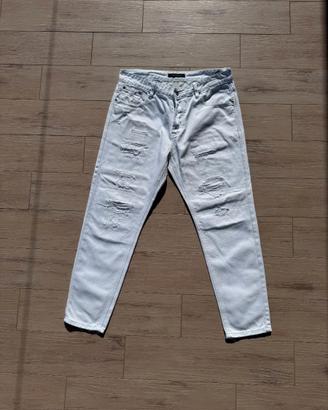 Jeans Gianni Lupo bianchi - carrot fit