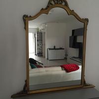 Specchio in legno vintage