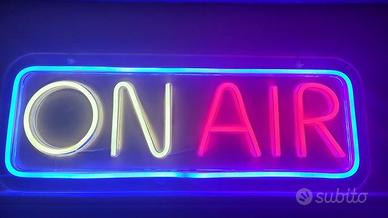 Lampa neon Led  colorata ''ON AIR''