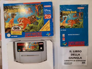 il libro della giungla super Nintendo 