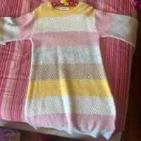 Vestito maglia ragazza