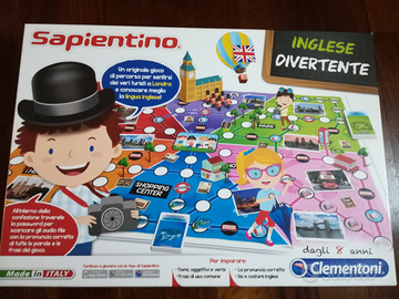 Gioco sapientino, inglese divertente