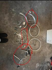 pezzi di bici tipo graziella