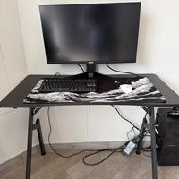 Scrivania da gaming 100x50cm PERFETTE CONDIZIONI