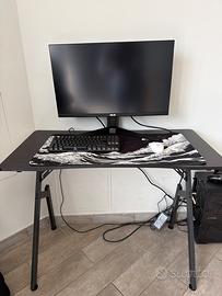 Scrivania da gaming 100x50cm PERFETTE CONDIZIONI