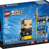 LEGO 40554 Brickheadz Avatar Jake e Sully