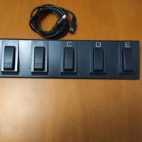 Pedali Korg Boss Hammond+Pedalini effetti boss Ecc