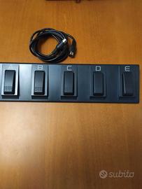 Pedali Korg Boss Hammond+Pedalini effetti boss Ecc