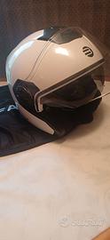 casco moto tipo jet Befast Bianco