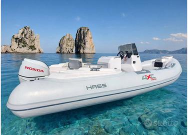 GOMMONE CON MOTORE HONDA MARINE BF40E SILVER