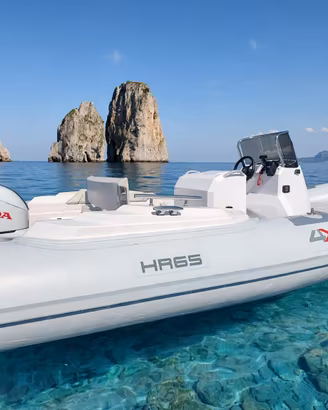GOMMONE CON MOTORE HONDA MARINE BF40E SILVER