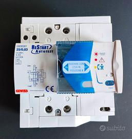 GEWISS RESTART CON AUTO TEST GW90901 -25A-