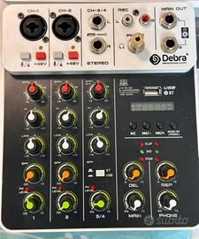 Mixer Audio  4 canali