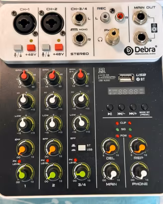 Mixer Audio  4 canali