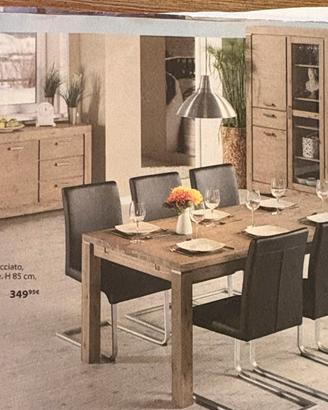 Sala da pranzo JYSK Verona in acacia