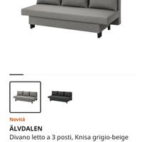 Divano letto Alvadalen Ikea