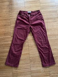 Jeans Trussardi donna bordeaux IT 47