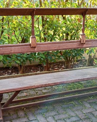 Vecchia Panca/panchina legno 