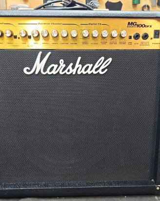 amplificatore chitarra elettrica marshall mg100dfx
