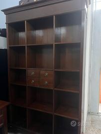 libreria legno classica