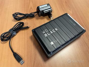 Hard Disk Esterno WD_BLACK  12TB USB 3.2 per Xbox