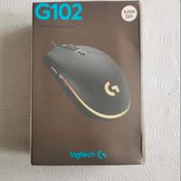 MOUSE LOGITECH G102 NUOVO MAI APERTO