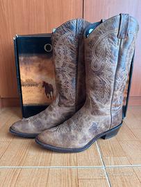 Stuvali western old west taglia 45 vera pelle