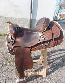 Sella cleburne da reining