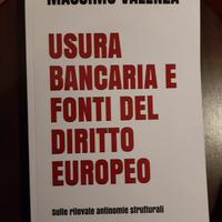 Valenza - Usura bancaria e fonti diritto europeo