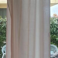 tenda panna righe gialli verticali