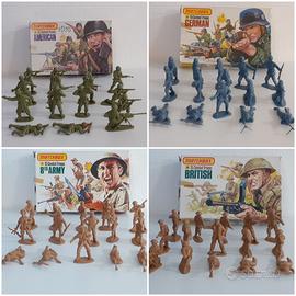 Soldatini matchbox 1976 in box vari vedi elenco