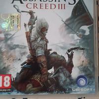Assassin's Creed III PS3 blu ray 