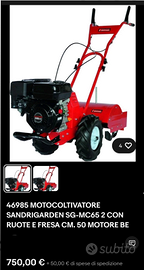 Motocoltivatore motozappa in garanzia